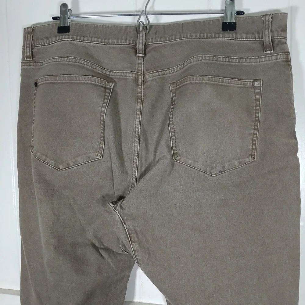 Proof Straight Leg Pants Mens 36x30 Brown Tan Stretch Nomad Trutemp 365
